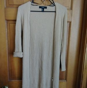 Nuetral Colored Long Sleeve Cardigan